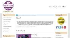 Desktop Screenshot of greatcakessoapworks.com